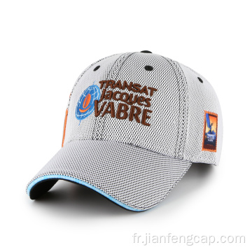 Casquette de baseball vintage en tissu de maille de broderie 3D